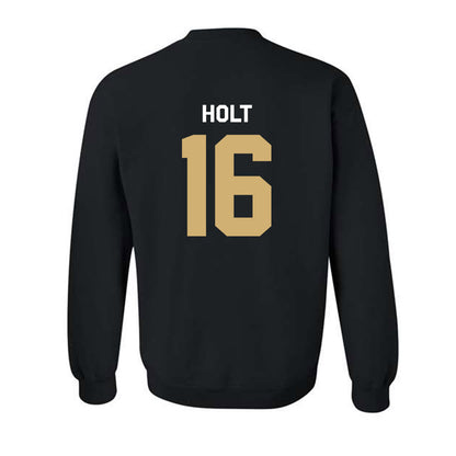 Vanderbilt - NCAA Baseball : Michael Holt - Classic Shersey Crewneck Sweatshirt-1