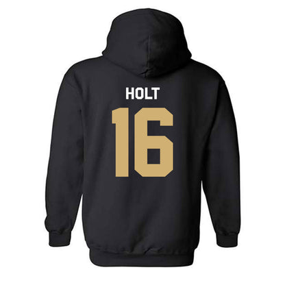 Vanderbilt - NCAA Baseball : Michael Holt - Classic Shersey Hooded Sweatshirt-1