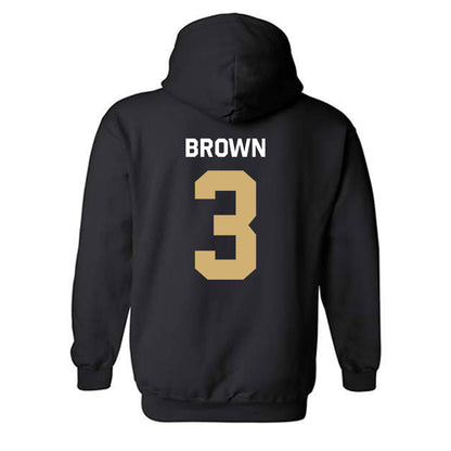 Vanderbilt - NCAA Football : Tristen Brown - Classic Shersey Hooded Sweatshirt-1