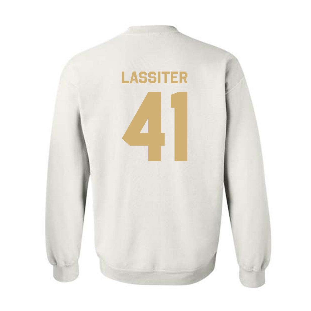 Vanderbilt - NCAA Football : Jamezell Lassiter - Classic Shersey Crewneck Sweatshirt-1
