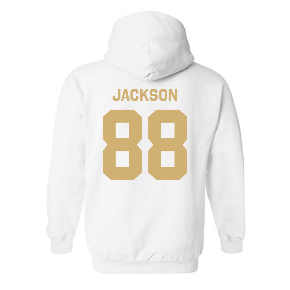 Vanderbilt - NCAA Football : Wils Jackson - Classic Shersey Hooded Sweatshirt-1