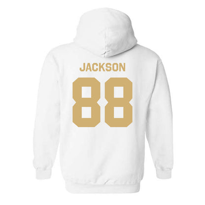 Vanderbilt - NCAA Football : Wils Jackson - Classic Shersey Hooded Sweatshirt-1