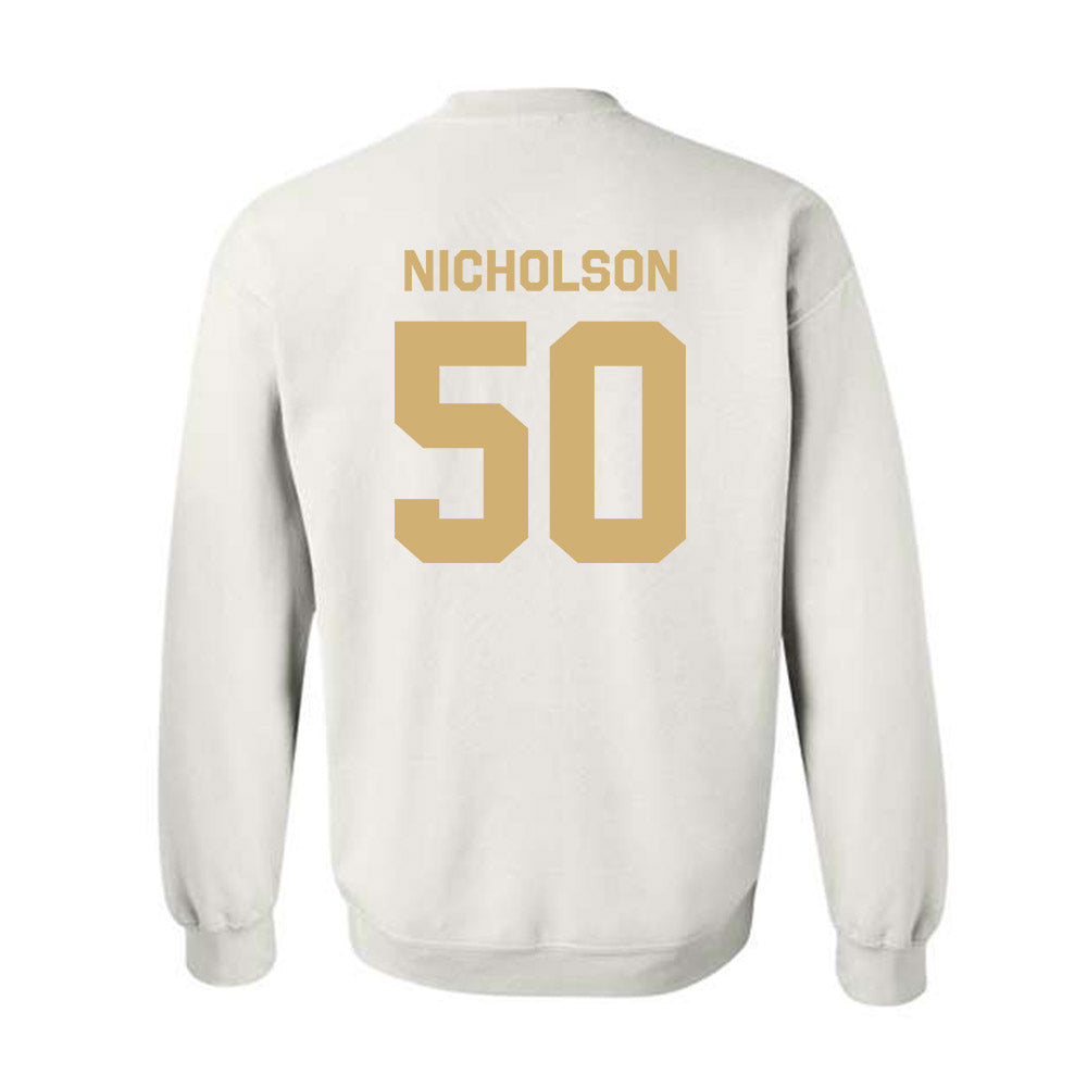 Vanderbilt - NCAA Men's Basketball : Mason Nicholson - Classic Shersey Crewneck Sweatshirt-1