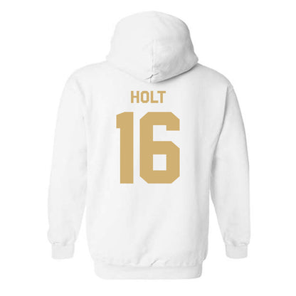 Vanderbilt - NCAA Baseball : Michael Holt - Classic Shersey Hooded Sweatshirt-1