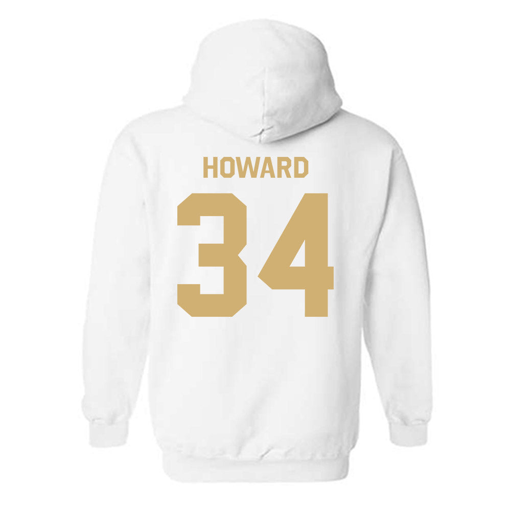 Vanderbilt - NCAA Football : Austin Howard - Classic Shersey Hooded Sweatshirt-1