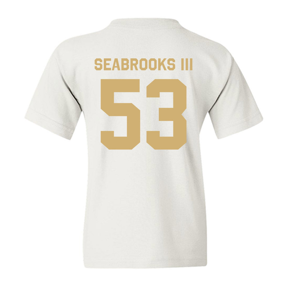 Vanderbilt - NCAA Football : Glenn Seabrooks III - Classic Shersey Youth T-Shirt-1