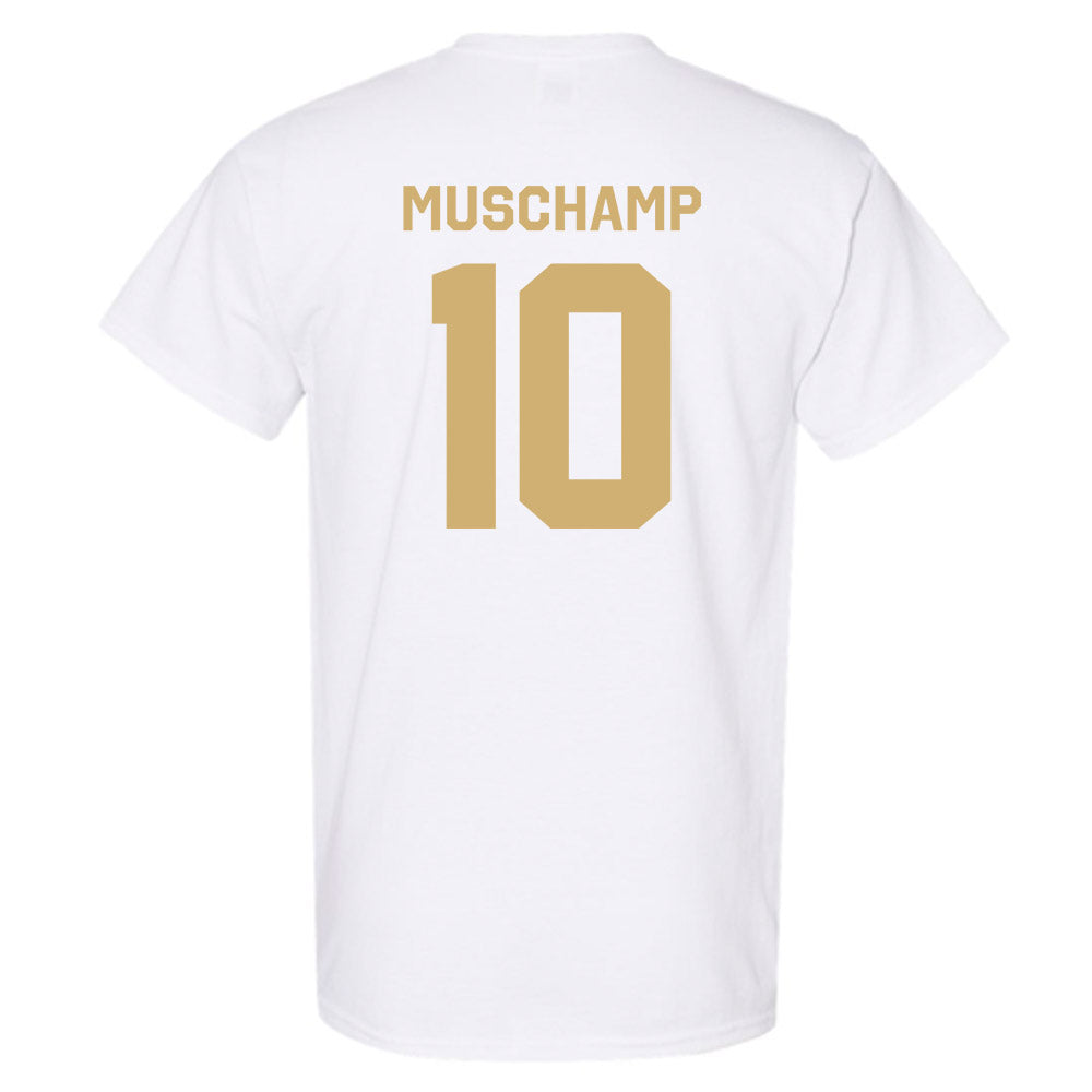 Vanderbilt - NCAA Football : Whit Muschamp - Classic Shersey T-Shirt-1