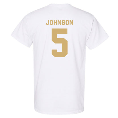 Vanderbilt - NCAA Women's Basketball : Jhai Johnson - Classic Shersey T-Shirt-1
