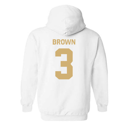 Vanderbilt - NCAA Football : Tristen Brown - Classic Shersey Hooded Sweatshirt-1