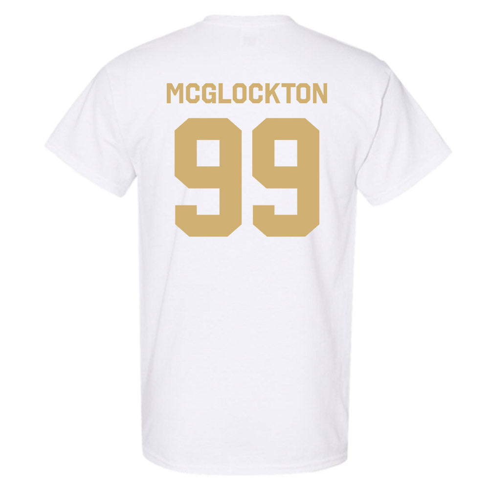 Vanderbilt - NCAA Men's Basketball : Devin Mcglockton - Classic Shersey T-Shirt-1
