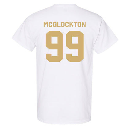 Vanderbilt - NCAA Men's Basketball : Devin Mcglockton - Classic Shersey T-Shirt-1