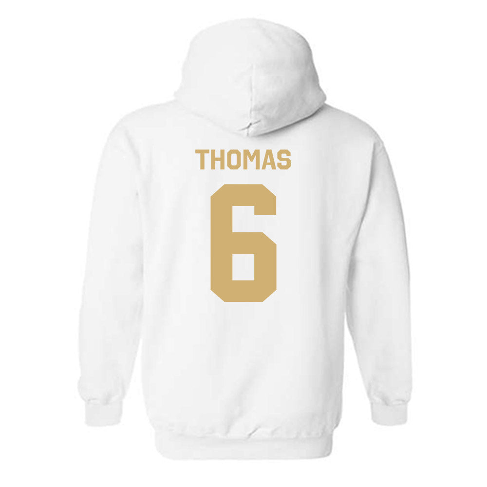 Vanderbilt - NCAA Football : Jacory Thomas - Classic Shersey Hooded Sweatshirt-1