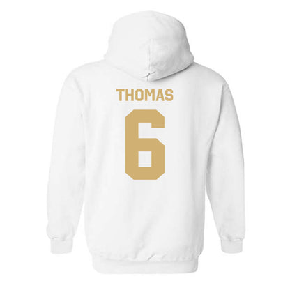 Vanderbilt - NCAA Football : Jacory Thomas - Classic Shersey Hooded Sweatshirt-1