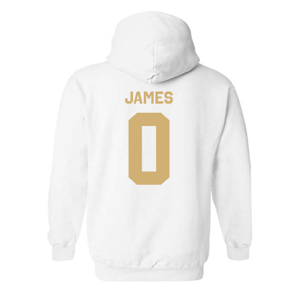 Vanderbilt - NCAA Men's Basketball : Michael James - Classic Shersey Hooded Sweatshirt-1