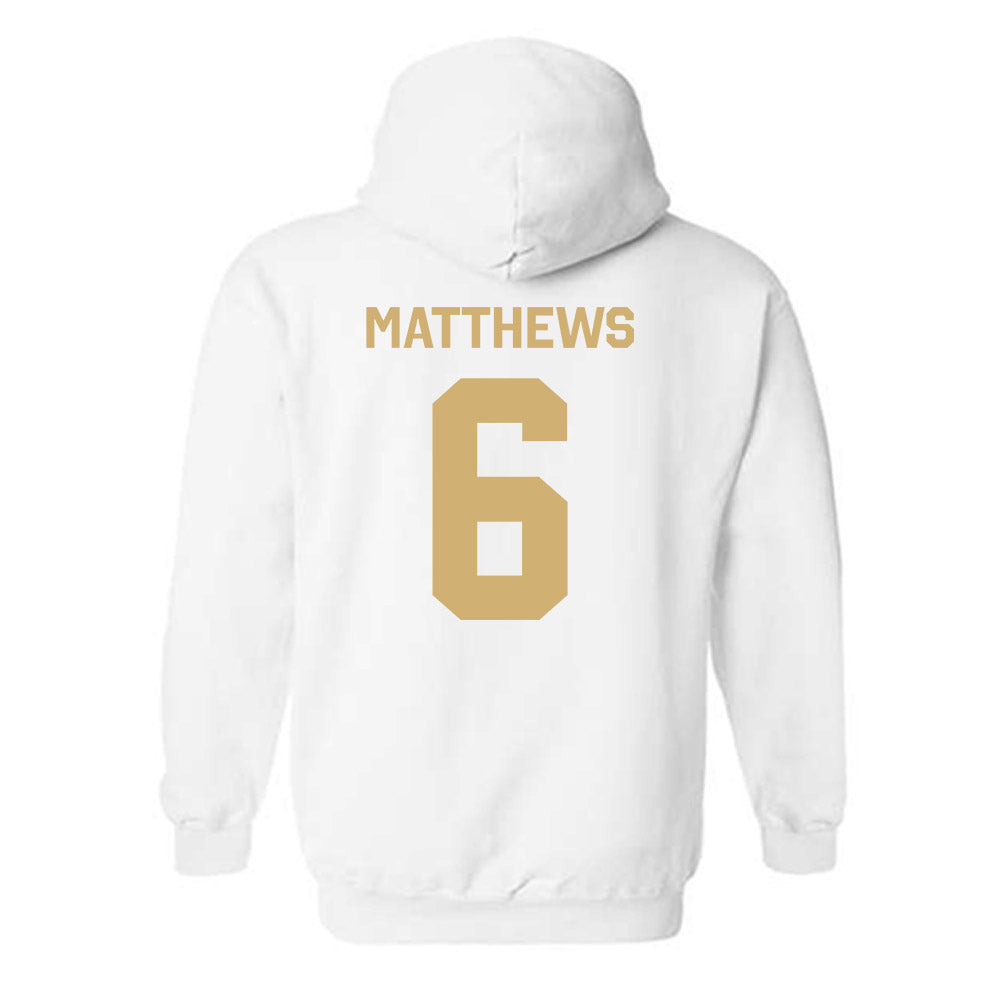 Vanderbilt - NCAA Football : Jordan Matthews - Classic Shersey Hooded Sweatshirt-1