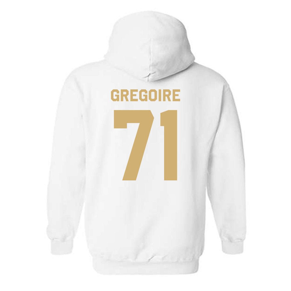 Vanderbilt - NCAA Football : Ted Gregoire - Classic Shersey Hooded Sweatshirt-1