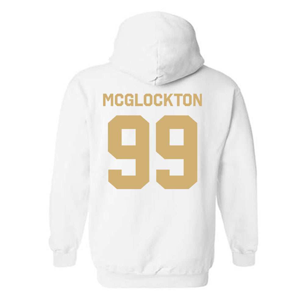 Vanderbilt - NCAA Men's Basketball : Devin Mcglockton - Classic Shersey Hooded Sweatshirt-1