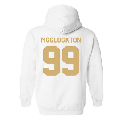 Vanderbilt - NCAA Men's Basketball : Devin Mcglockton - Classic Shersey Hooded Sweatshirt-1