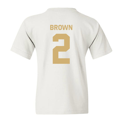Vanderbilt - NCAA Women's Basketball : Jada Brown - Classic Shersey Youth T-Shirt-1