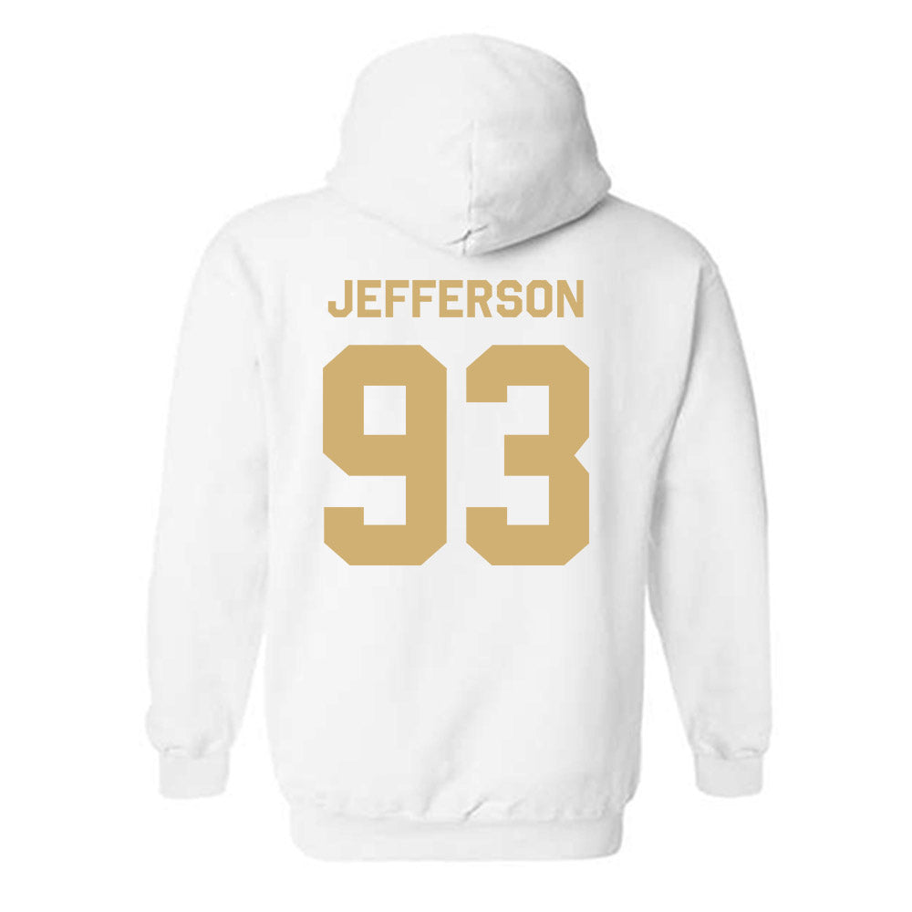Vanderbilt - NCAA Football : Nikhil Jefferson - Classic Shersey Hooded Sweatshirt-1