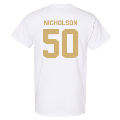 Vanderbilt - NCAA Men's Basketball : Mason Nicholson - Classic Shersey T-Shirt-1