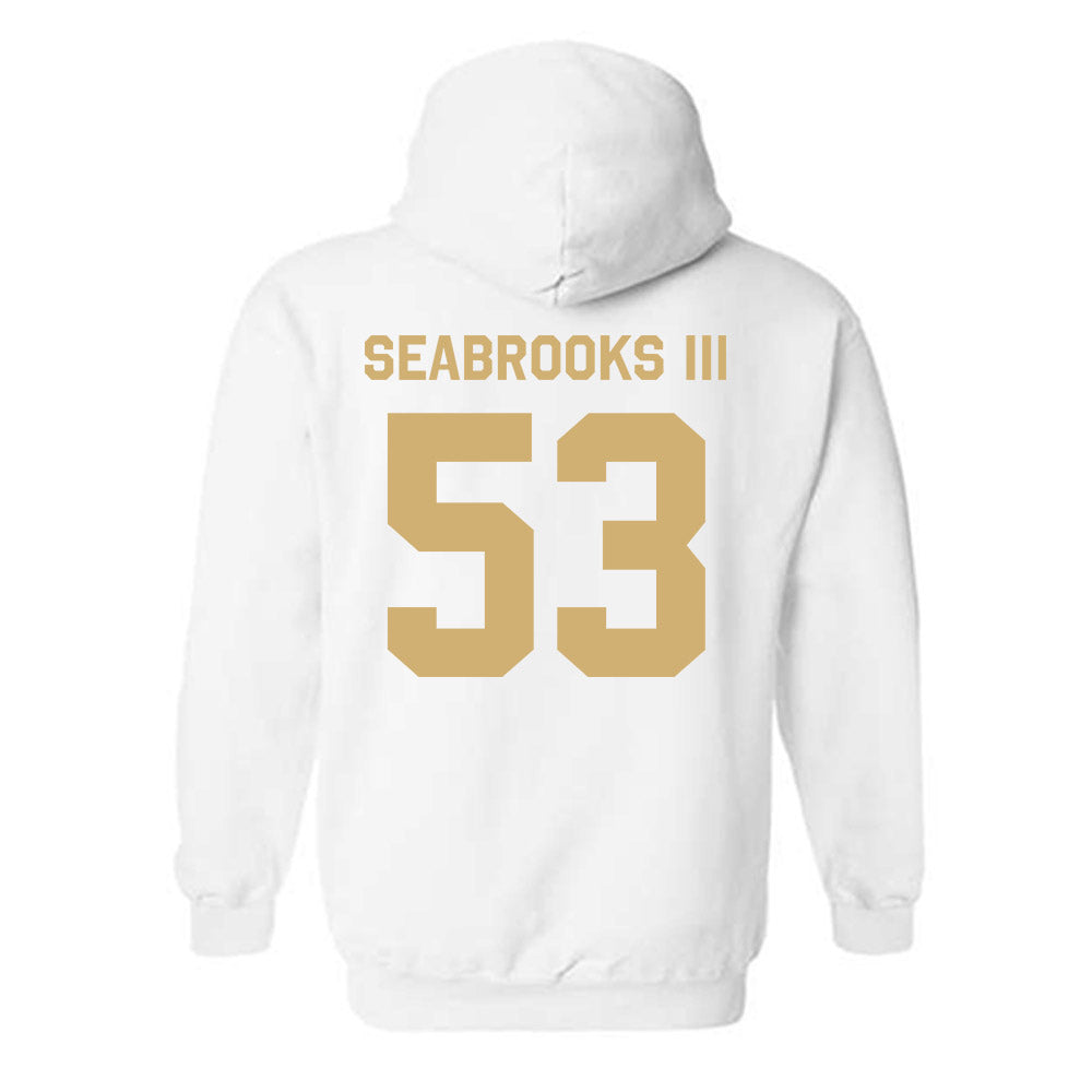 Vanderbilt - NCAA Football : Glenn Seabrooks III - Classic Shersey Hooded Sweatshirt-1