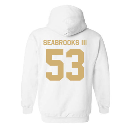 Vanderbilt - NCAA Football : Glenn Seabrooks III - Classic Shersey Hooded Sweatshirt-1