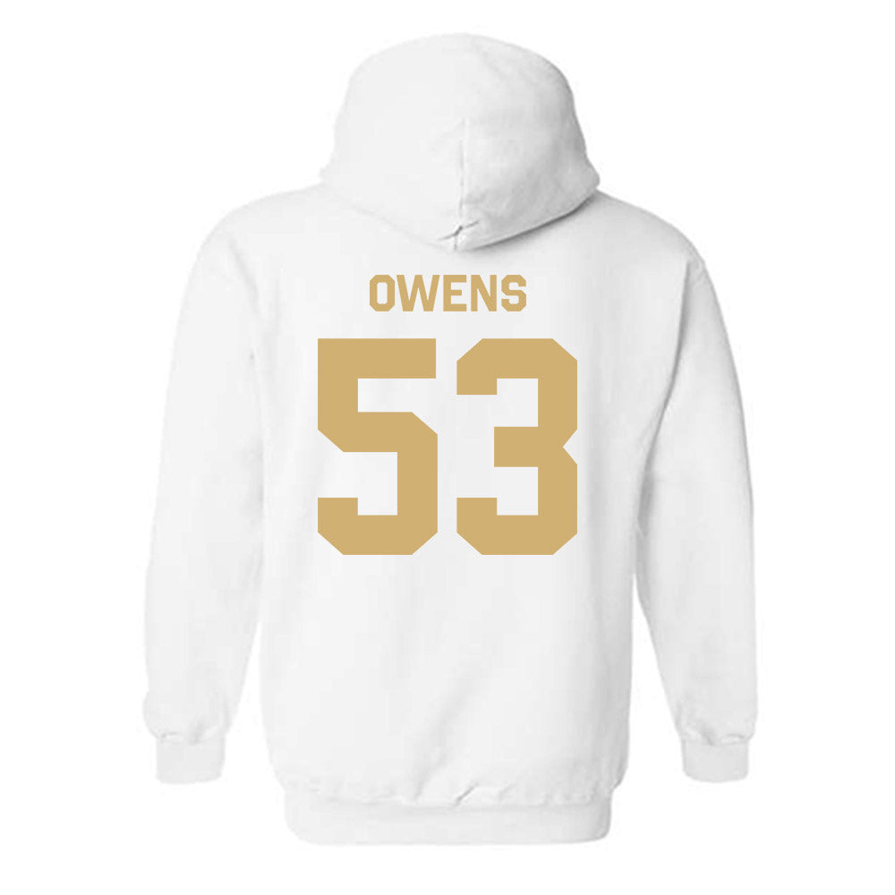 Vanderbilt - NCAA Football : Stone Owens - Classic Shersey Hooded Sweatshirt-1