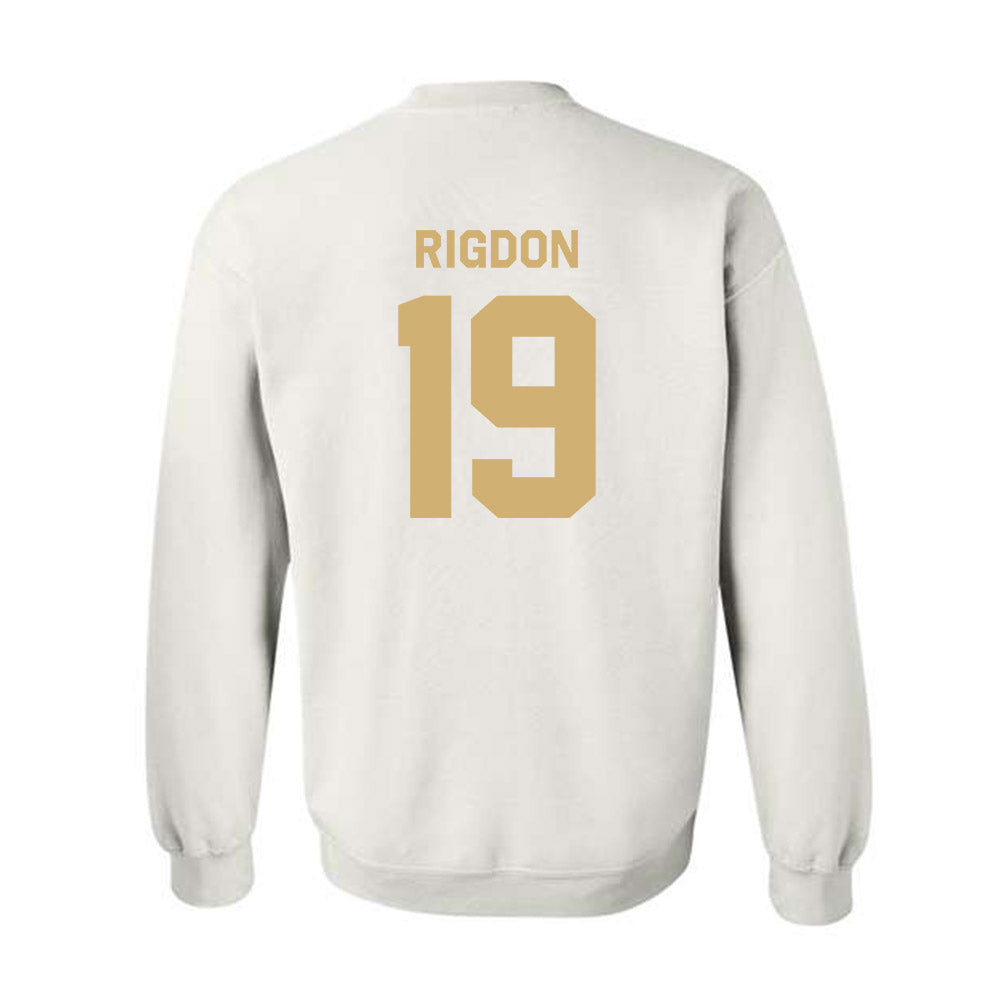 Vanderbilt - NCAA Baseball : Rustan Rigdon - Classic Shersey Crewneck Sweatshirt-1
