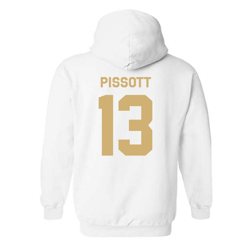 Vanderbilt - NCAA Women's Basketball : Justine Pissott - Classic Shersey Hooded Sweatshirt-1