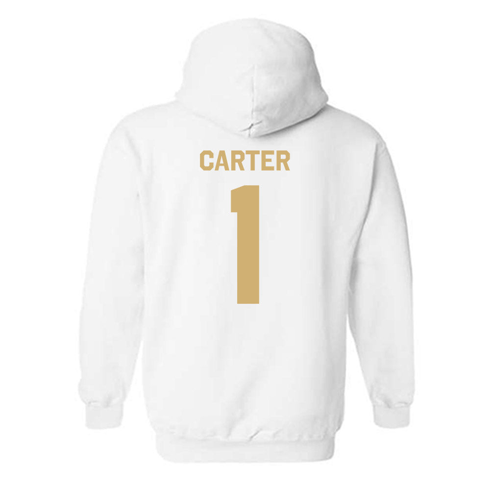 Vanderbilt - NCAA Football : Dontae Carter - Classic Shersey Hooded Sweatshirt-1