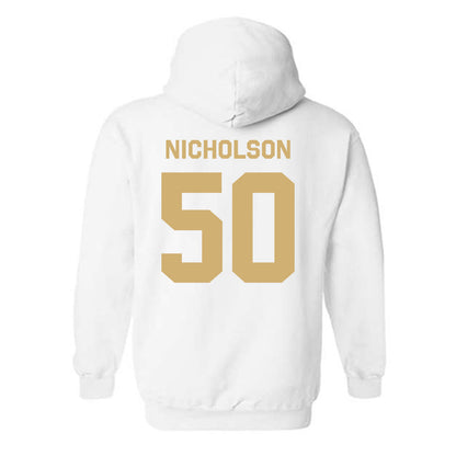 Vanderbilt - NCAA Men's Basketball : Mason Nicholson - Classic Shersey Hooded Sweatshirt-1