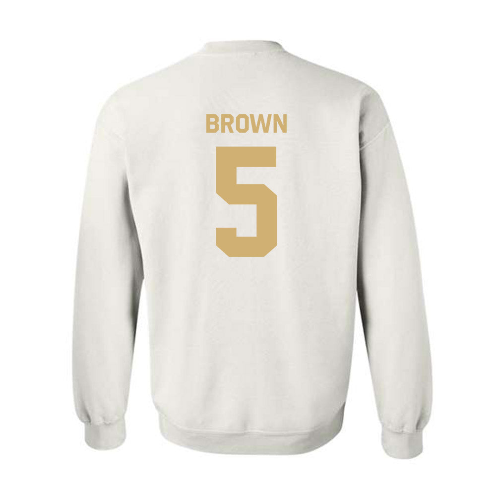 Vanderbilt - NCAA Football : Tristen Brown - Classic Shersey Crewneck Sweatshirt-1