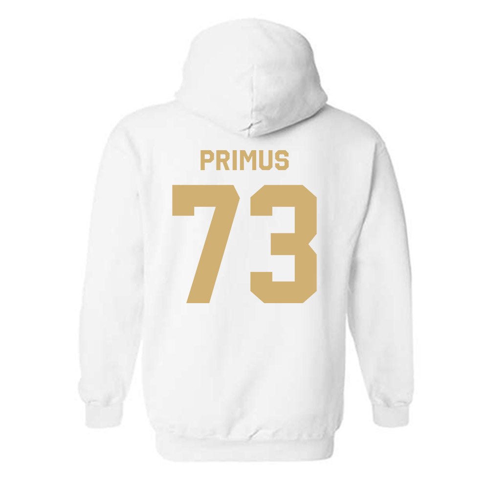 Vanderbilt - NCAA Football : Puleleiite Primus - Classic Shersey Hooded Sweatshirt-1