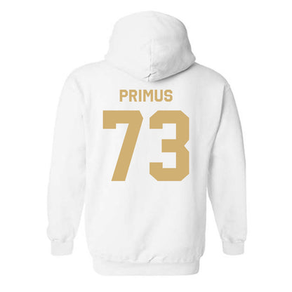 Vanderbilt - NCAA Football : Puleleiite Primus - Classic Shersey Hooded Sweatshirt-1