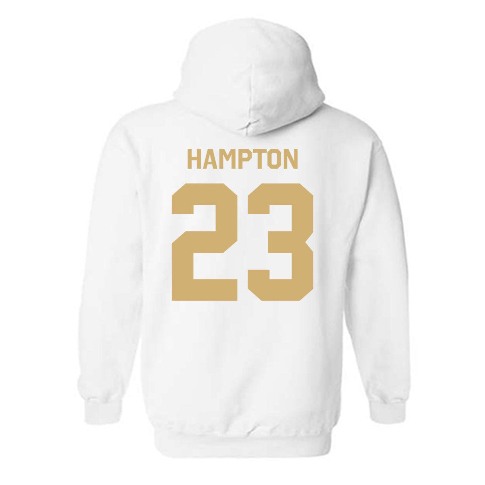 Vanderbilt - NCAA Football : Evan Hampton - Classic Shersey Hooded Sweatshirt-1