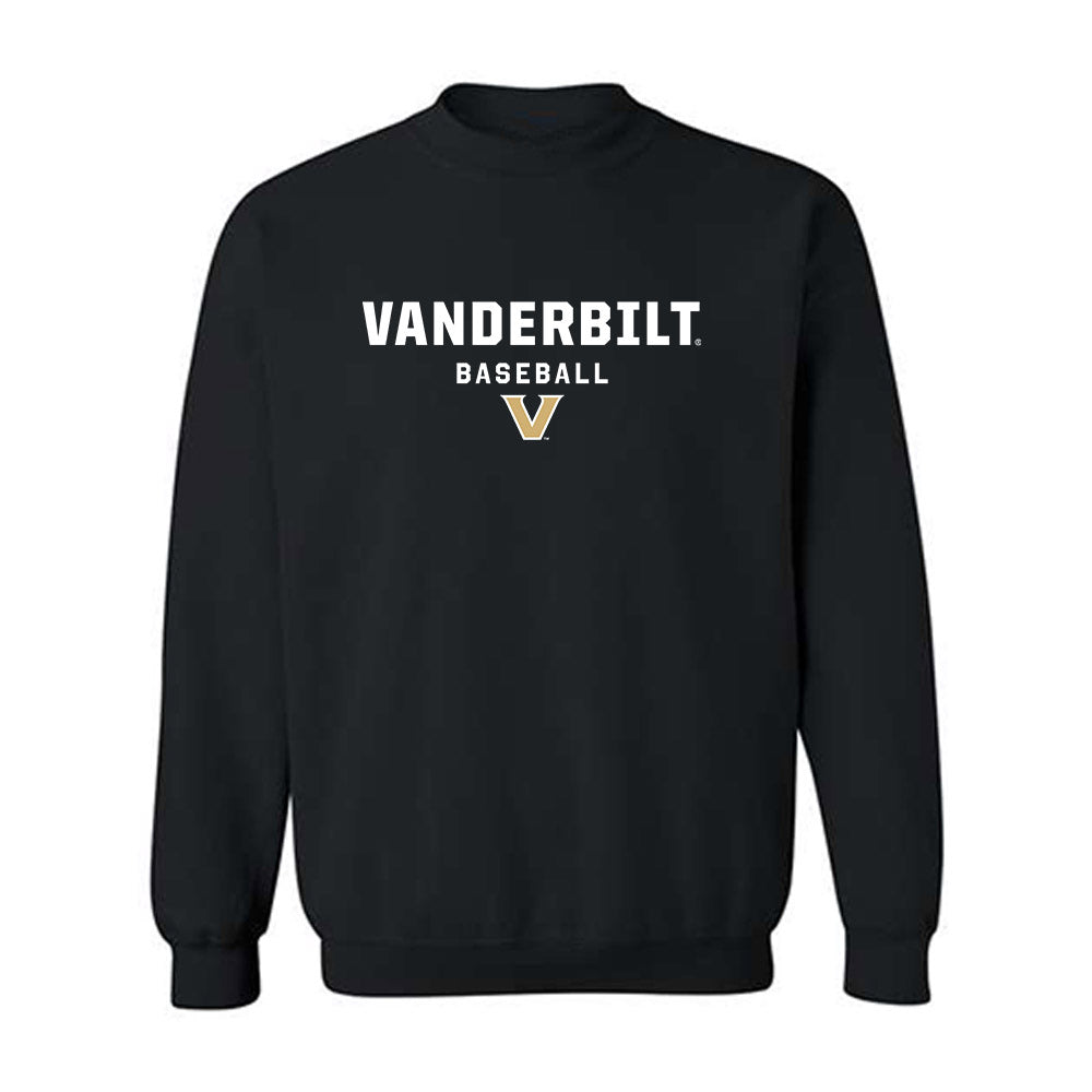 Vanderbilt - NCAA Baseball : Tommy Goodin - Classic Shersey Crewneck Sweatshirt-0