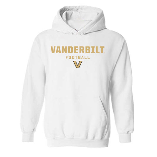 Vanderbilt - NCAA Football : Maurice Veney - Classic Shersey Hooded Sweatshirt-0