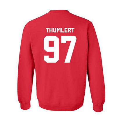 New Mexico - NCAA Football : Cody Thumlert - Classic Shersey Crewneck Sweatshirt-1