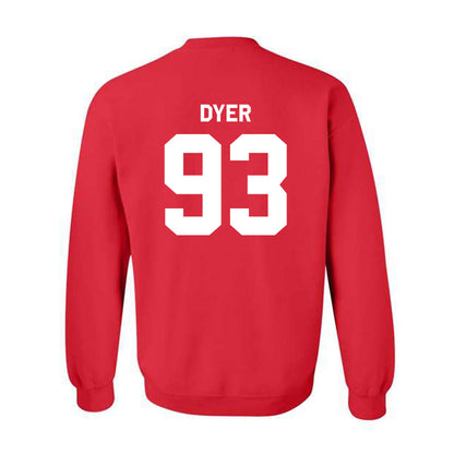New Mexico - NCAA Football : Deven Dyer - Classic Shersey Crewneck Sweatshirt-1