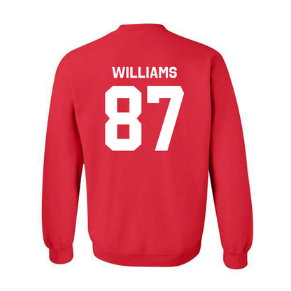 New Mexico - NCAA Football : Abraham Williams - Classic Shersey Crewneck Sweatshirt-3