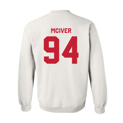New Mexico - NCAA Football : Jalen McIver - Classic Shersey Crewneck Sweatshirt-1