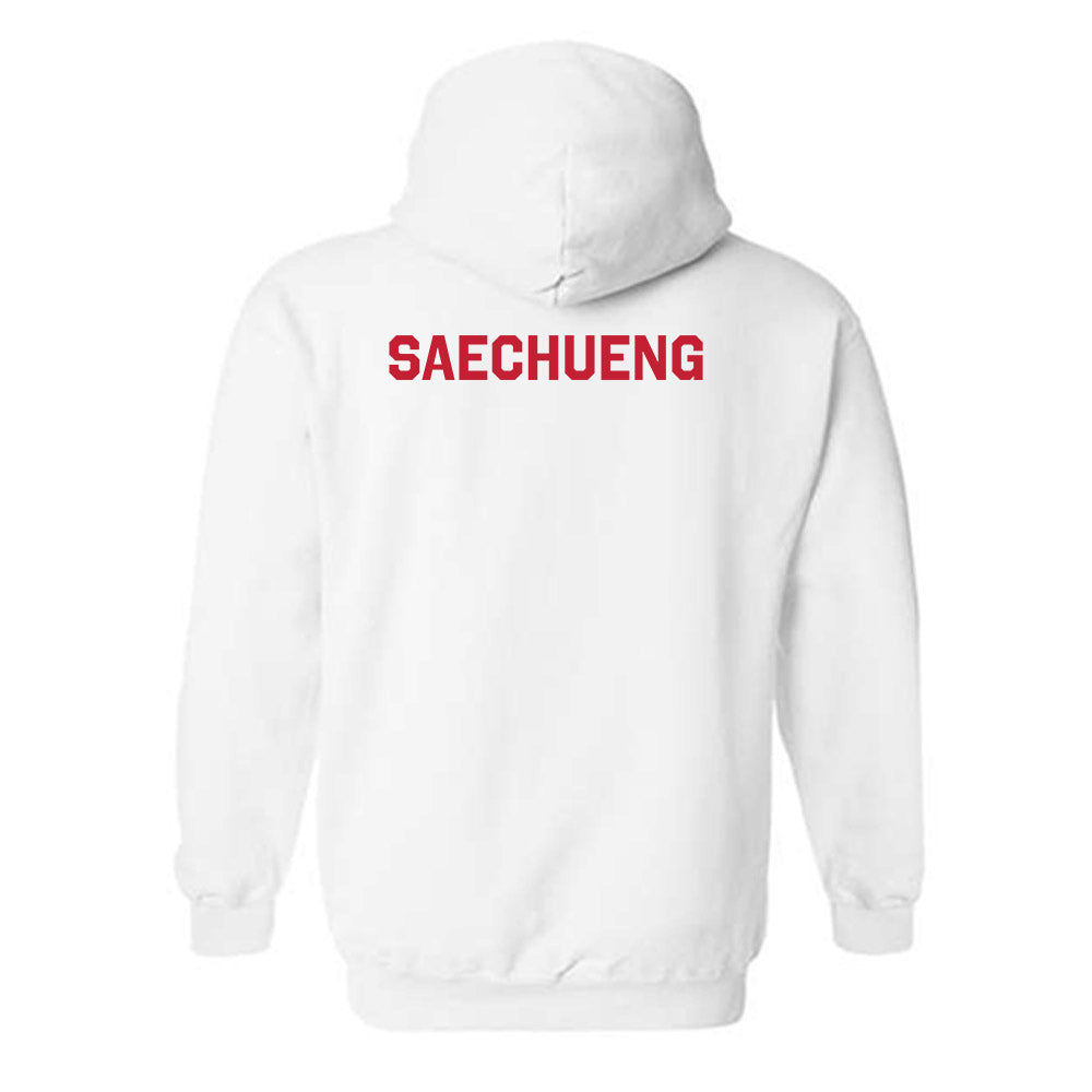 New Mexico - NCAA Women's Golf : Anita Saechueng - Classic Shersey Hooded Sweatshirt-1