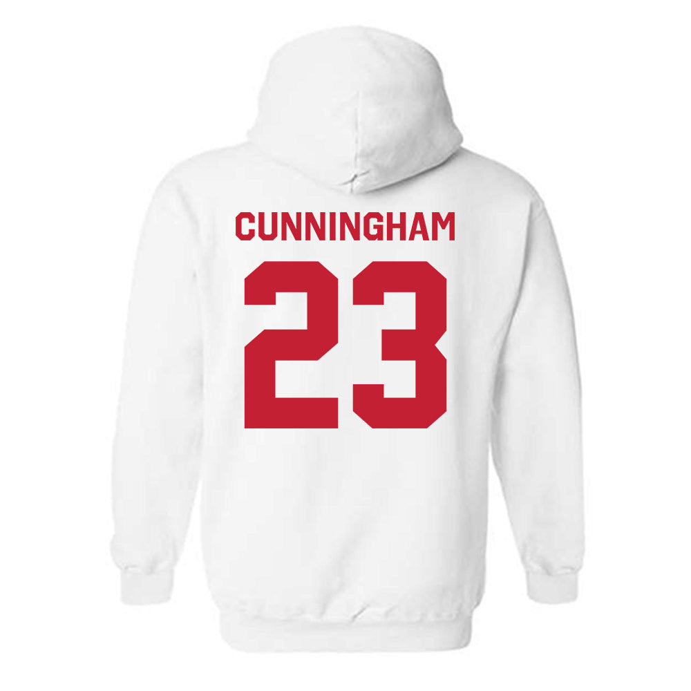 New Mexico - NCAA Baseball : Ty Cunningham - Classic Shersey Hooded Sweatshirt-1