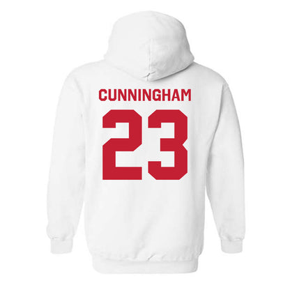 New Mexico - NCAA Baseball : Ty Cunningham - Classic Shersey Hooded Sweatshirt-1