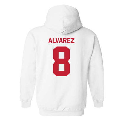 New Mexico - NCAA Baseball : Diego Alvarez - Classic Shersey Hooded Sweatshirt-1