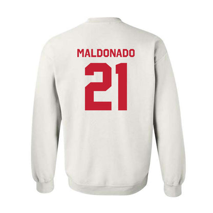 New Mexico - NCAA Football : Jacob Maldonado - Classic Shersey Crewneck Sweatshirt-2