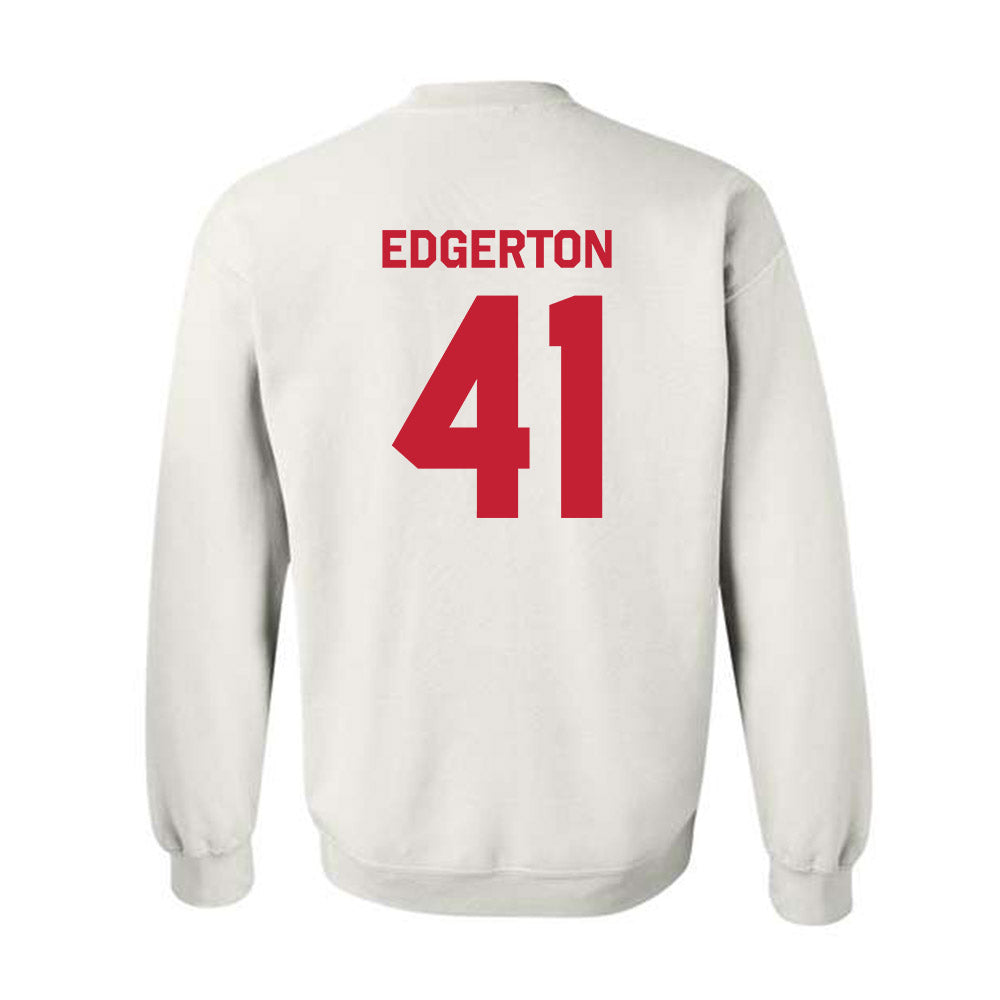 New Mexico - NCAA Baseball : Seth Edgerton - Classic Shersey Crewneck Sweatshirt-1