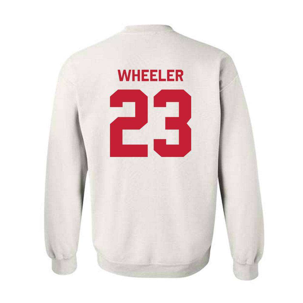 New Mexico - NCAA Football : Nick Wheeler - Classic Shersey Crewneck Sweatshirt-1
