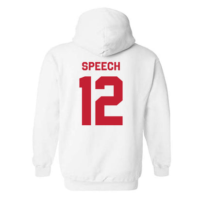 New Mexico - NCAA Football : Drew Speech - Classic Shersey Hooded Sweatshirt-2